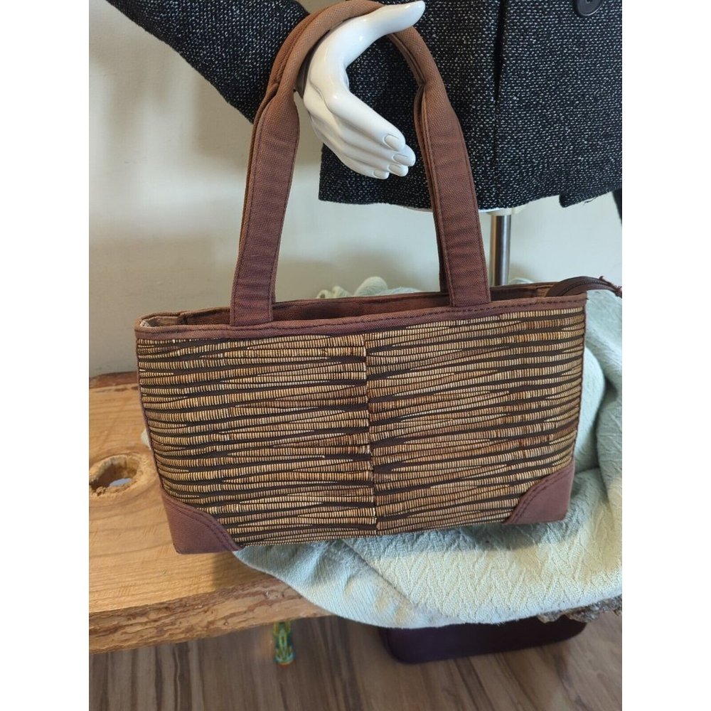 Rattan Bag Woven Straw Handbag Women Summer Tote Purse